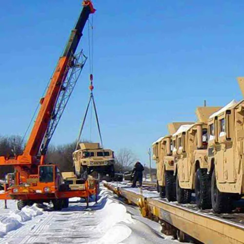 Machinery moving and transport